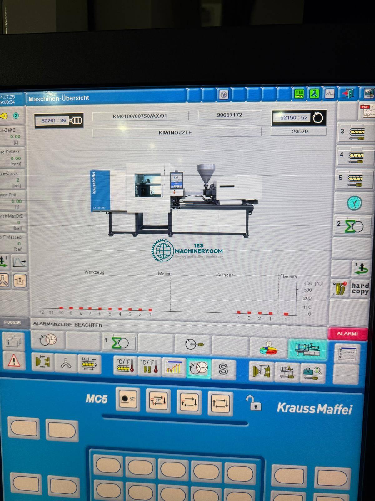 Show advert Used KRAUSS MAFFEI KM180-750 AX Electric machines